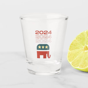 republican 2024  tank top shot glass