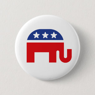 Republican 6 Cm Round Badge