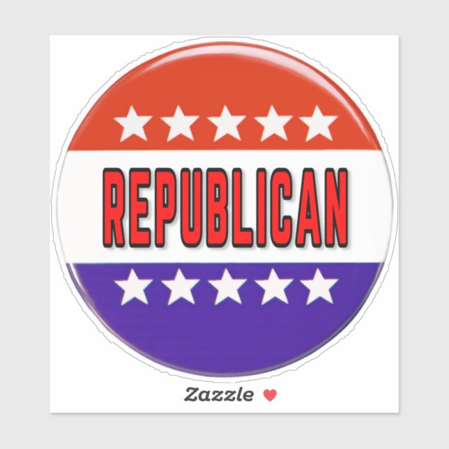 Republican Button (Sheet)