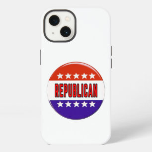 Republican Button iPhone 13 Case