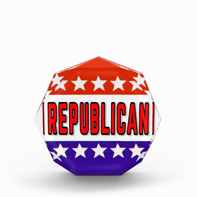 Republican Button Photo Block (Front)