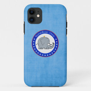 republican chick iphone case