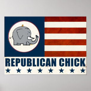 republican chick poster
