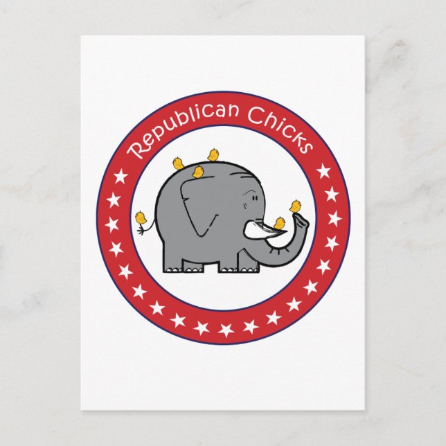 republican chicks postcard (Front)