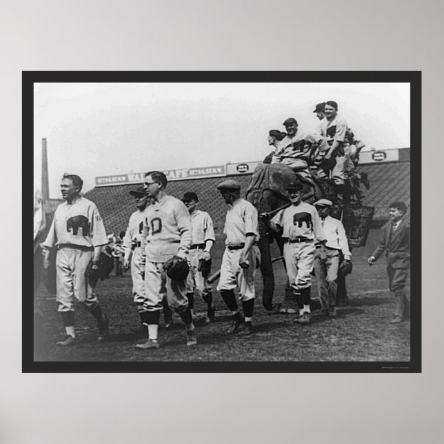 Republican Democrat Baseball 1926 Poster (Front)