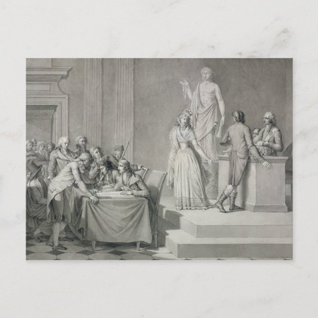 Republican Divorce Postcard (Front)