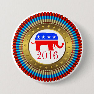 Republican Election Button