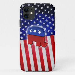 Republican Elephant iPhone 11 Case