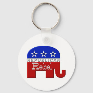 Republican-Elephant Key Ring