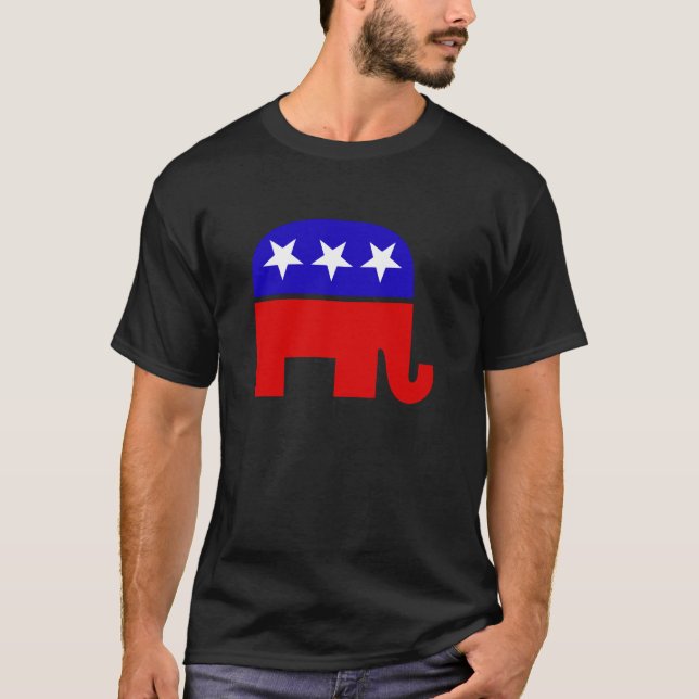 Republican Elephant T shirts (Front)