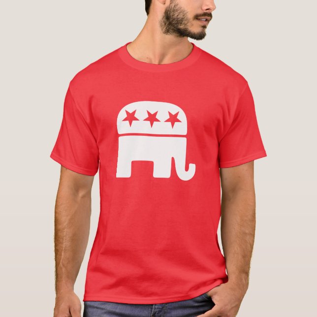 Republican Elephant T shirts (Front)