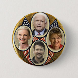 Republican Family Quadragate 3-Inch Button