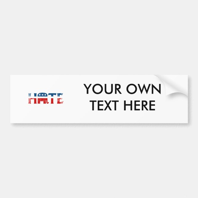 REPUBLICAN HATE Faded.png Bumper Sticker (Front)