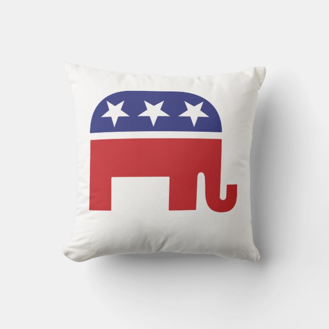 Republican Original Elephant Cushion (Front)