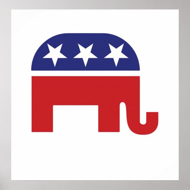 Republican Original Elephant Poster (Front)