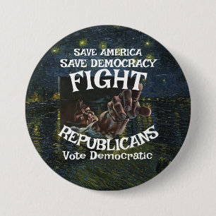 REPUBLICAN PARTY DHS CBP ICE TSA DOJ FEMA GOVT TSA 7.5 CM ROUND BADGE