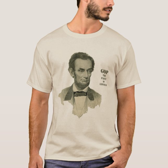Republican Party of Lincoln T-Shirt (Front)