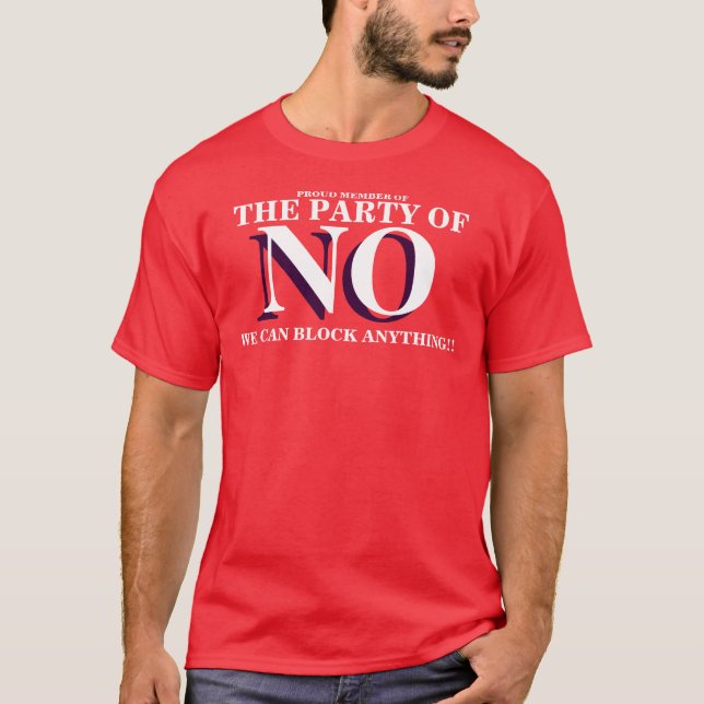 Republican Party of NO T-shirt (Front)