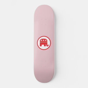 Republican Party Political Symbol (Elephant) Skateboard