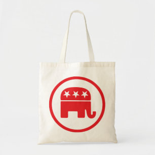 Republican Party Political Symbol (Elephant) Tote Bag