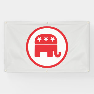 Republican Party Symbol Banner
