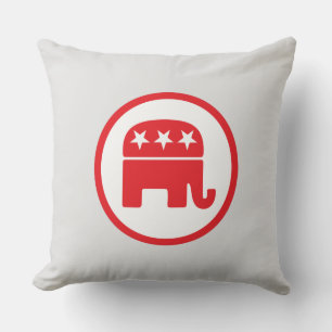 Republican Party Symbol Cushion