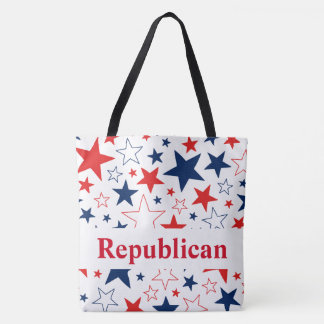Republican Patriotic Stars Tote Bag