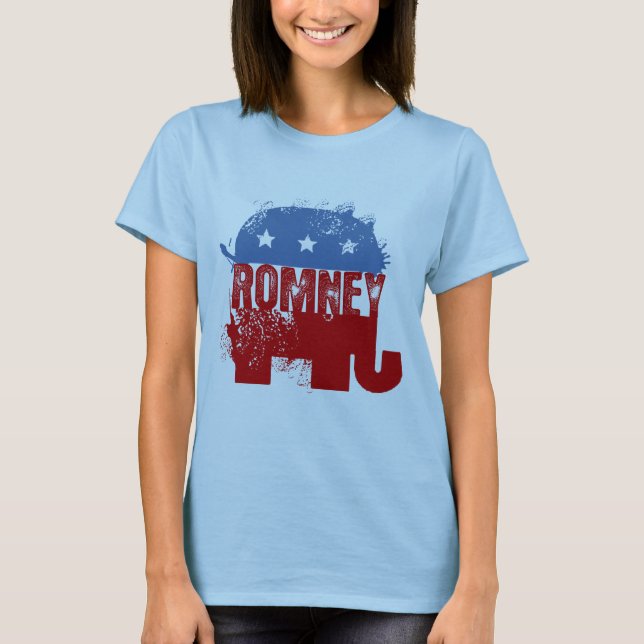 Republican ROMNEY T-Shirt (Front)