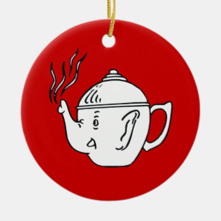 REPUBLICAN TEA PARTY CERAMIC TREE DECORATION