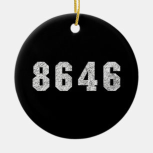 Republican Trump 86 46 Ceramic Tree Decoration