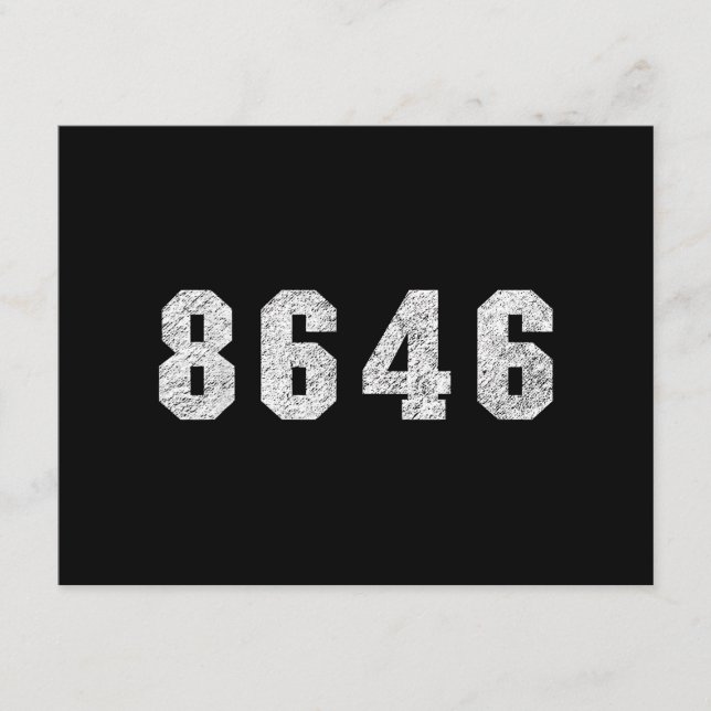 Republican Trump 86 46 Enclosure Card (Front)