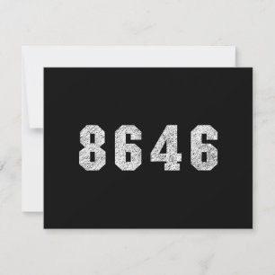 Republican Trump 86 46 Thank You Card