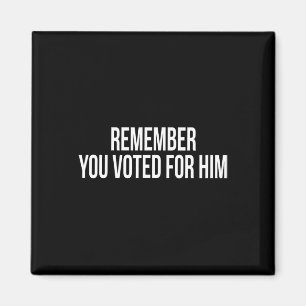 Republican Trump Democrat Gear Uni Adults Black Sm Magnet