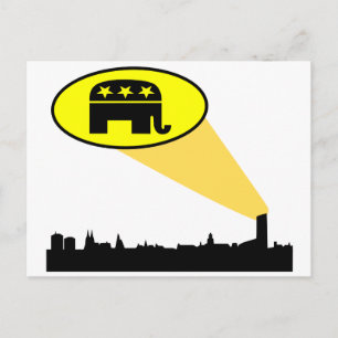 Republicans and Trump your country needs you Postcard