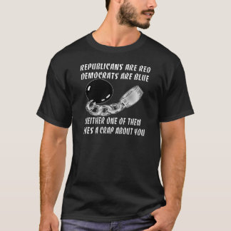 Republicans Are Red Democrats Are Blue T-Shirt