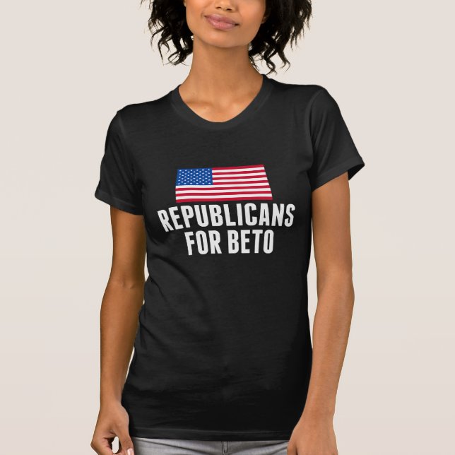 Republicans for Beto O'Rourke 2020 T-Shirt (Front)