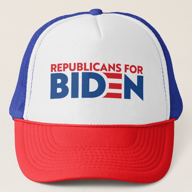 Republicans For Biden Trucker Cap (Front)