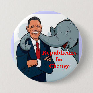 Republicans for Change... 7.5 Cm Round Badge