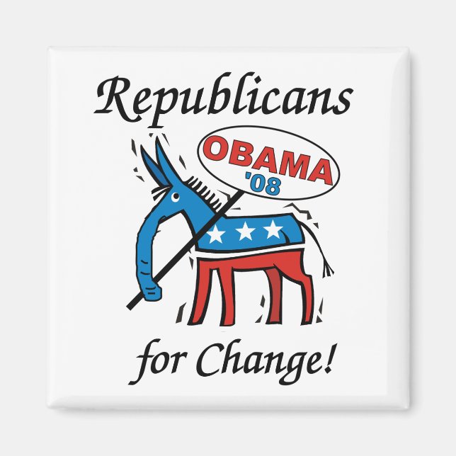 Republicans For Change Magnet (Front)