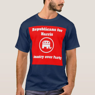 Republicans for Country over Party T-Shirt