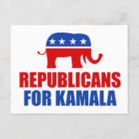Republicans for Kamala Harris Elephant