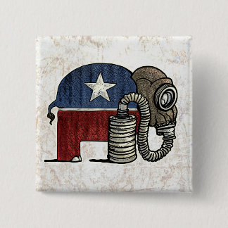 RepubliCAN'T Anti_GOP 15 Cm Square Badge