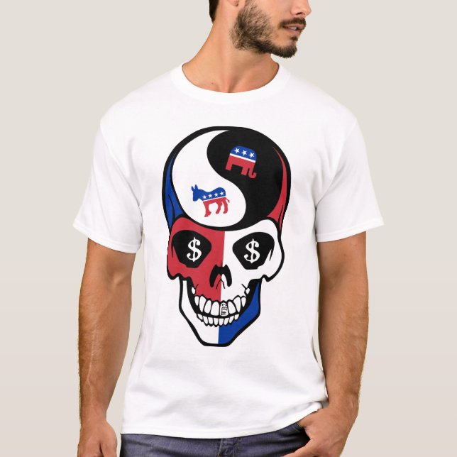 Republicrat Skeletor T-Shirt (Front)
