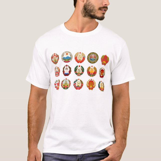 Republics of the Soviet Union T-Shirt (Front)