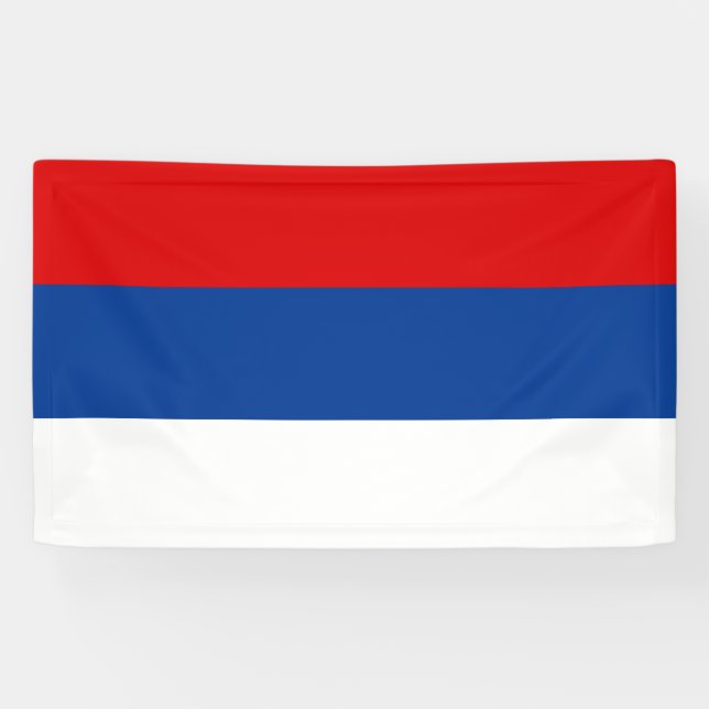 Republika Srpska Flag Banner (Horizontal)