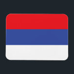 Republika Srpska Flag Magnet<br><div class="desc">Patriotic flag of Republika Srpska.</div>