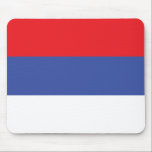 Republika Srpska Flag Mouse Pad<br><div class="desc">Patriotic flag of Republika Srpska.</div>