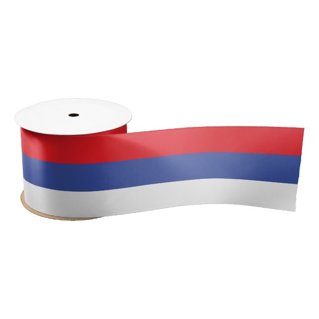 Republika Srpska Flag Satin Ribbon (Spool)