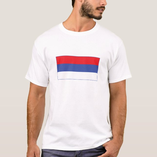 Republika Srpska Flag T-Shirt (Front)