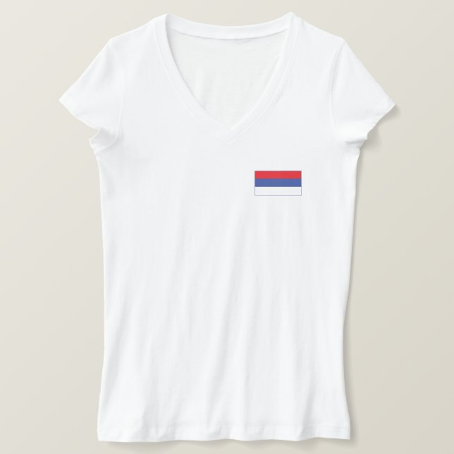 Republika Srpska Flag T-Shirt (Design Front)